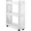 Whitmor 3 Tier Rolling Laundry Cart 8.50×26.0x31.0(8.50×26.0x31.0)