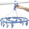Whitmor Clip and Drip Hanger – Hanging Drying Rack – 26 Clips,Blue(16 Clips)