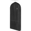 Whitmor Deluxe Zippered Dress Bag, Black(Garment Bag Black)