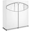 Whitmor Extra-Wide Clothes Closet, 60” with, White Cover(White)