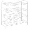 Whitmor Inc. 6023-4139-CB 4 Tier, White, Closet Shelf