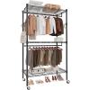 Whitmor Modern Industrial Wardrobe(43 x 18 x 80 inch)
