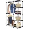 Whitmor Modern Industrial Wardrobe(45″L x 19″W x 68″H ﻿)
