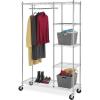 Whitmor Modern Industrial Wardrobe(50″L x 20″W x 77″H)