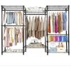 Whitmor Modern Industrial Wardrobe(77 x 16 x 86 inch)