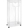 Whitmor Modern Industrial Wardrobe(Clear)