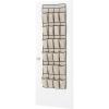 Whitmor Over The Door Shoe Shelves – 26 Sections – Crosshatch Gray(24 Pocket)