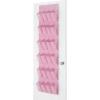Whitmor Over The Door Shoe Shelves – 26 Sections – Crosshatch Gray(24 Pocket Pink)