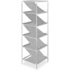 Whitmor Spacemaker Shoe Tower, 5-Tier, Gray
