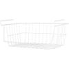 Whitmor White Wire Shelf Basket(White)