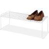 Whitmor Wire Grid Stacking Shelf Small, White(1-TIER  10″L x 23″W x 8″H)