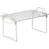 Whitmor Wire Grid Stacking Shelf Small, White(1-TIER  7″L x 12″W x 7″H)
