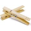Whitmor Wood Natural Clothespins, S/100,6026-868(Beige)