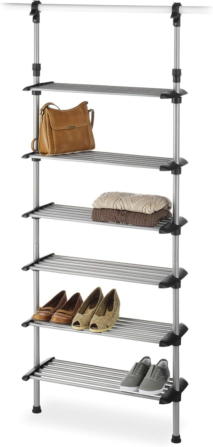 imageWhitmor 6 Shelf Closet System Adjustable Closet Maximizer