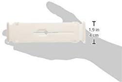 imageWhitmor Adjustable Organizers Drawer Dividers Set of 2 WhiteBrown