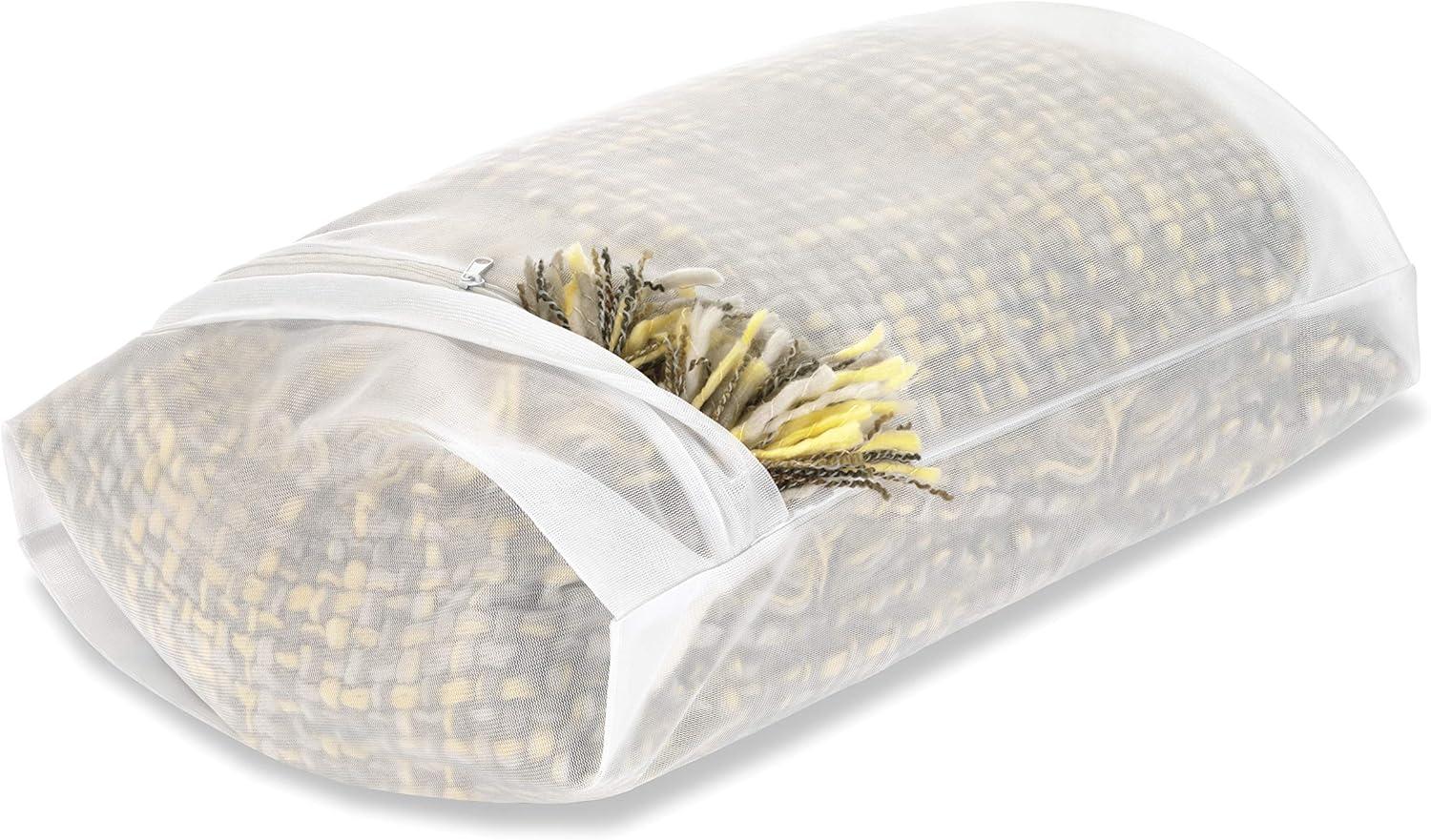 imageWhitmor Color Coded Zippered Mesh Wash Bags 3 Piece SetLarge