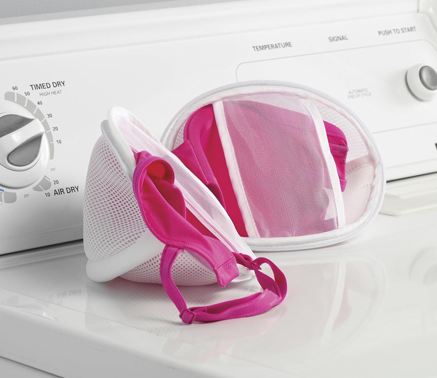 imageWhitmor Color Coded Zippered Mesh Wash Bags 3 Piece SetLarge