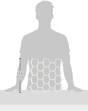 imageWhitmor Honeycomb Drawer Organizer White Set of 11 Count Pack of 6