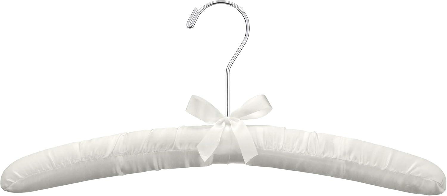 imageWhitmor Satin PastelSet of 8 Padded Hanger 8 Count 150 x 1563 x 70 inchesBone