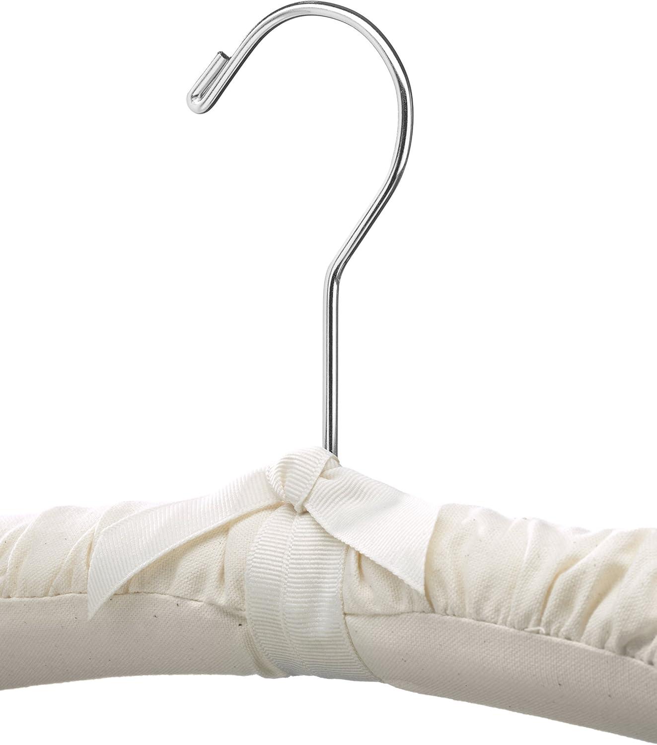 imageWhitmor Satin PastelSet of 8 Padded Hanger 8 Count 150 x 1563 x 70 inchesCanvas