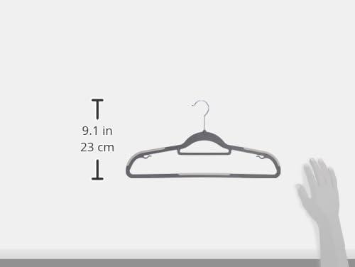 imageWhitmor SureGrip Suit Hangers Set of 10Glacier Gray