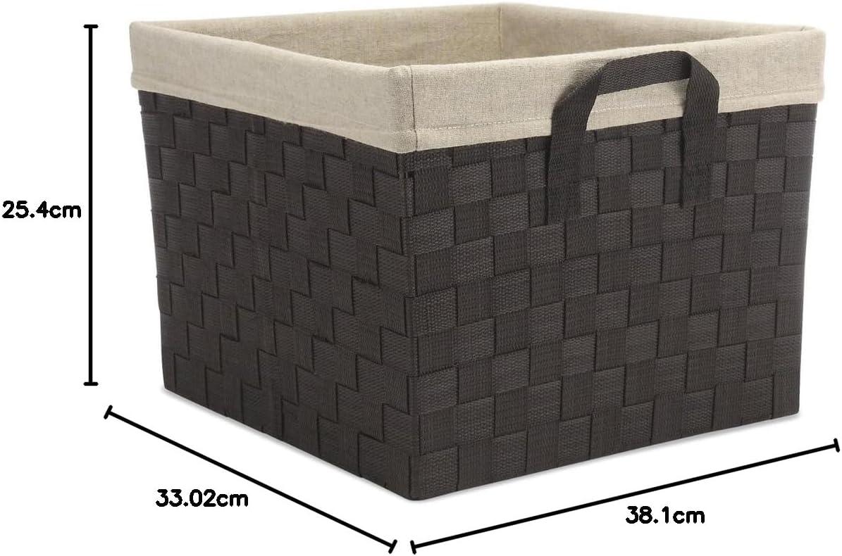 imageWhitmor Woven Strap Small Tote w LinerTOTE WLINER