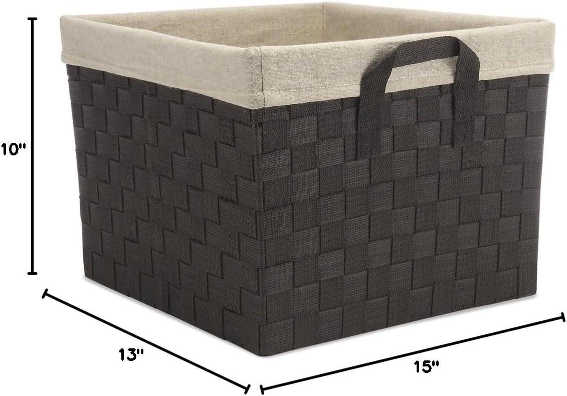 imageWhitmor Woven Strap Small Tote w LinerTOTE WLINER