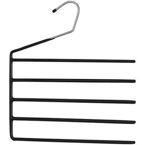 imageWHITMOR Deluxe 5 Tier Slack Hanger5Tier Pack of 12