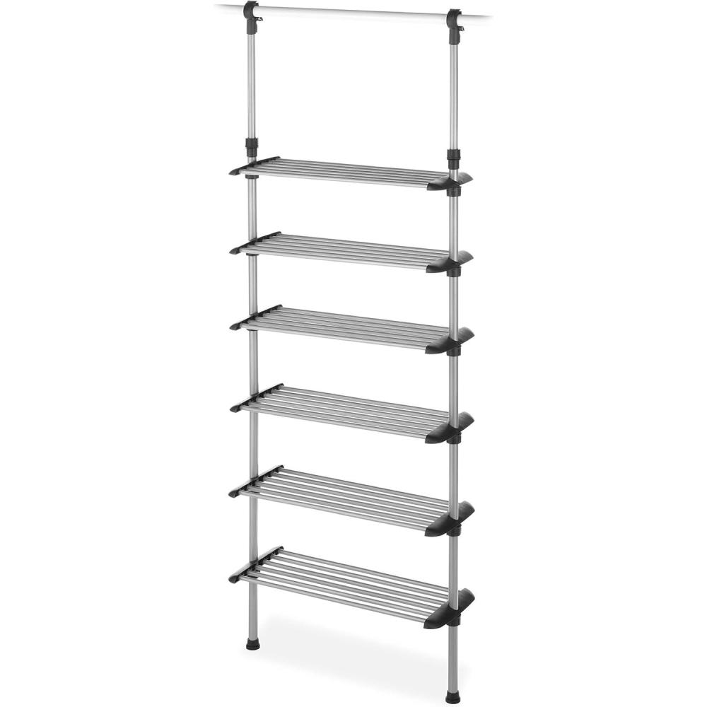 imageWhitmor 6 Shelf Closet System Adjustable Closet Maximizer