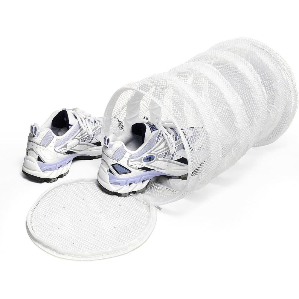 imageWhitmor Color Coded Zippered Mesh Wash Bags 3 Piece Set14 x 9 x 9