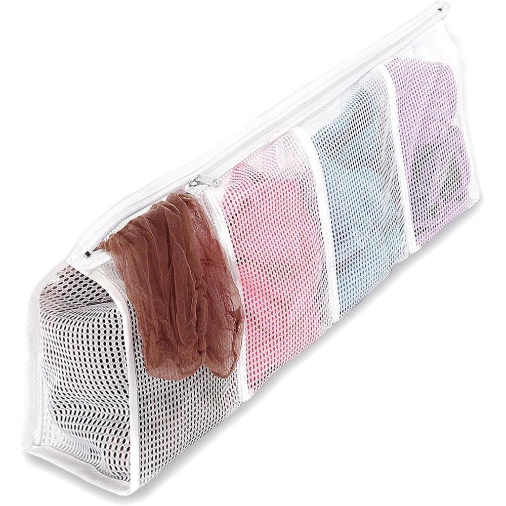 imageWhitmor Color Coded Zippered Mesh Wash Bags 3 Piece Set7 x 165 x 7