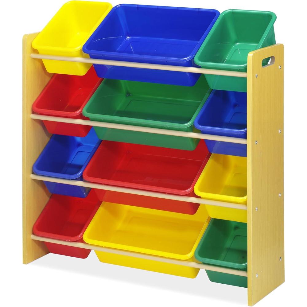 imageWhitmor Kids 12 Bin Organizer Primary12 Bin Primary