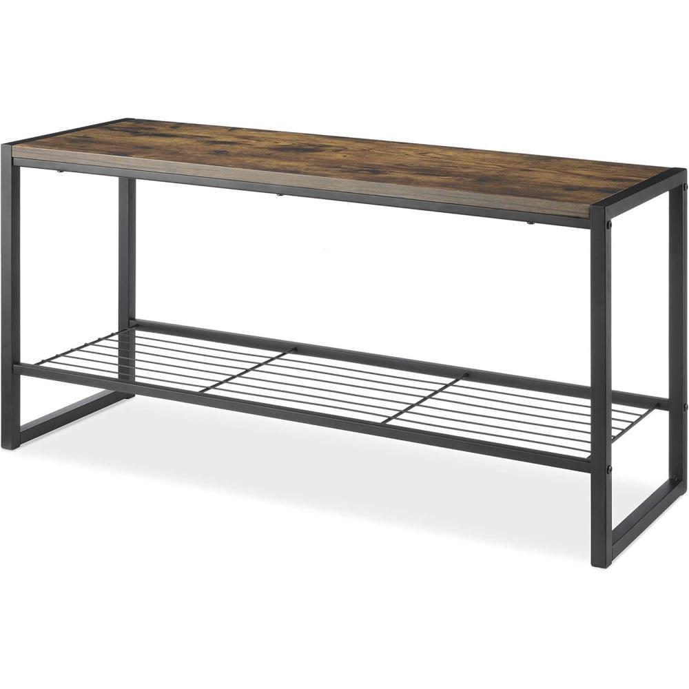 imageWhitmor Modern Industrial Entryway BenchEntryway Bench