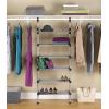 Whitmor 6 Shelf Closet System – Adjustable Closet Maximizer