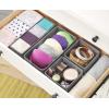 Whitmor 6283-9871 Set of 4-Crosshatch Gray Drawer Organizer(Crosshatch Gray)