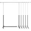 Whitmor Adjustable Rolling Garment Rack