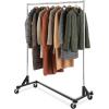 Whitmor Commercial Garment Z-Rack – Silver / Black(Metal)