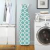 Whitmor Deluxe Ironing Board Cover and Pad (Ironing board not included) – Medallion Grey(Concord Turquoise)