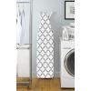 Whitmor Deluxe Ironing Board Cover and Pad (Ironing board not included) – Medallion Grey(Medallian Gray)