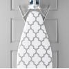 Whitmor Deluxe Ironing Board Cover and Pad (Ironing board not included) – Medallion Grey(Medallian Gray)