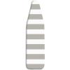 Whitmor Deluxe Ironing Board Cover and Pad (Ironing board not included) – Medallion Grey(Paloma Stripe)