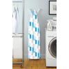 Whitmor Deluxe Ironing Board Cover and Pad (Ironing board not included) – Medallion Grey(Transparency)