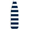 Whitmor Deluxe Ironing Board Cover and Pad (Ironing board not included) – Medallion Grey(White & Blue)