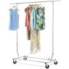Whitmor Garment Rack – Foldable for Easy Storage – Chrome