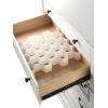 Whitmor Honeycomb Drawer Organizer – White – Set of 1(1 Count (Pack of 6))