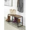 Whitmor Modern Industrial Entryway Bench(Entryway Bench)