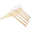 Whitmor Natural Wood Dress or Shirt Hangers (Set of 5)(Set of 5 (Pack of 2))