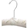 Whitmor Satin Pastel-Set of 8 Padded Hanger, 8 Count, 1.50 x 15.63 x 7.0 inches(Canvas)