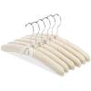 Whitmor Satin Pastel-Set of 8 Padded Hanger, 8 Count, 1.50 x 15.63 x 7.0 inches(Canvas)