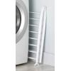 Whitmor Spacemaker Folding Drying Rack, Freestanding Indoor Clothes Dryer, Space Saving Compact Design, 6″L x 26″W x 51.5″H, White(White)